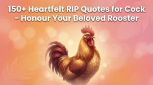 150+ Heartfelt RIP Quotes for Cock - Honour Your Beloved Rooster